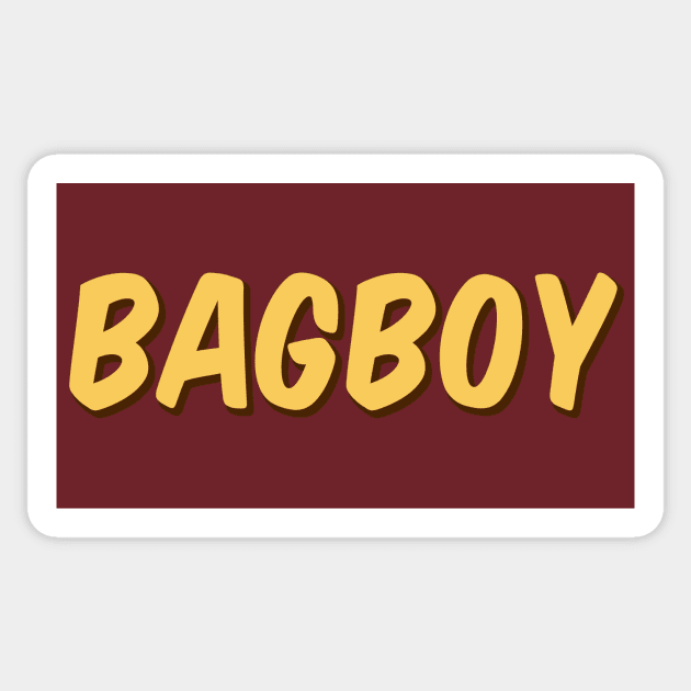 BAGBOY 1 Sticker by DCMiller01